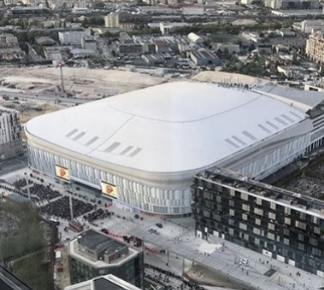 Paris La Défense Arena, Europe's largest indoor arena